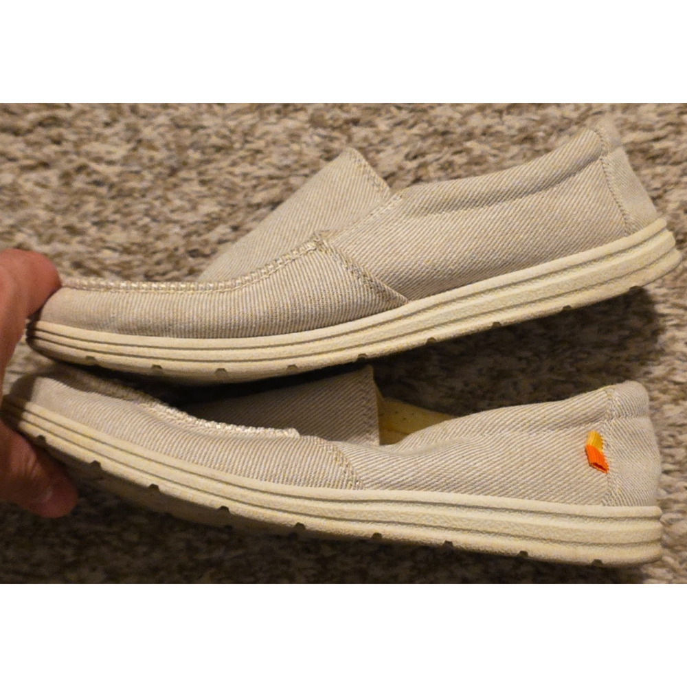 Cat and Jack Boys Tan Loafer Shoes Size 4 - Picture 8 of 8